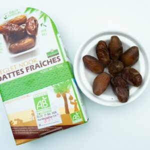 Colis de 12 bouquets Dattes fraîches "Deglet Nour" bio 12 x 500gr soient 6 kg